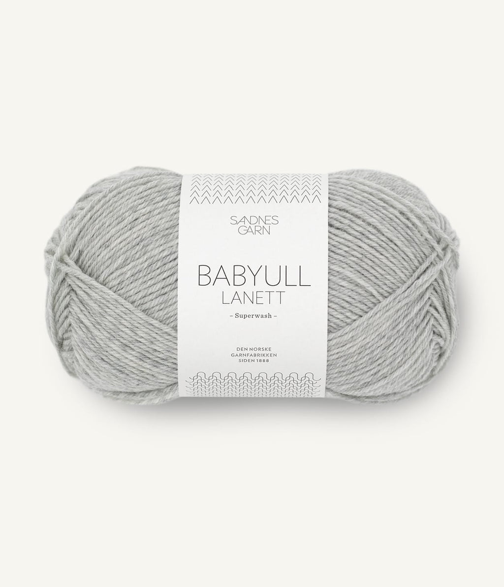 Strikkegarn "Sandnes Garn Babyull Lanett" (merinoull)