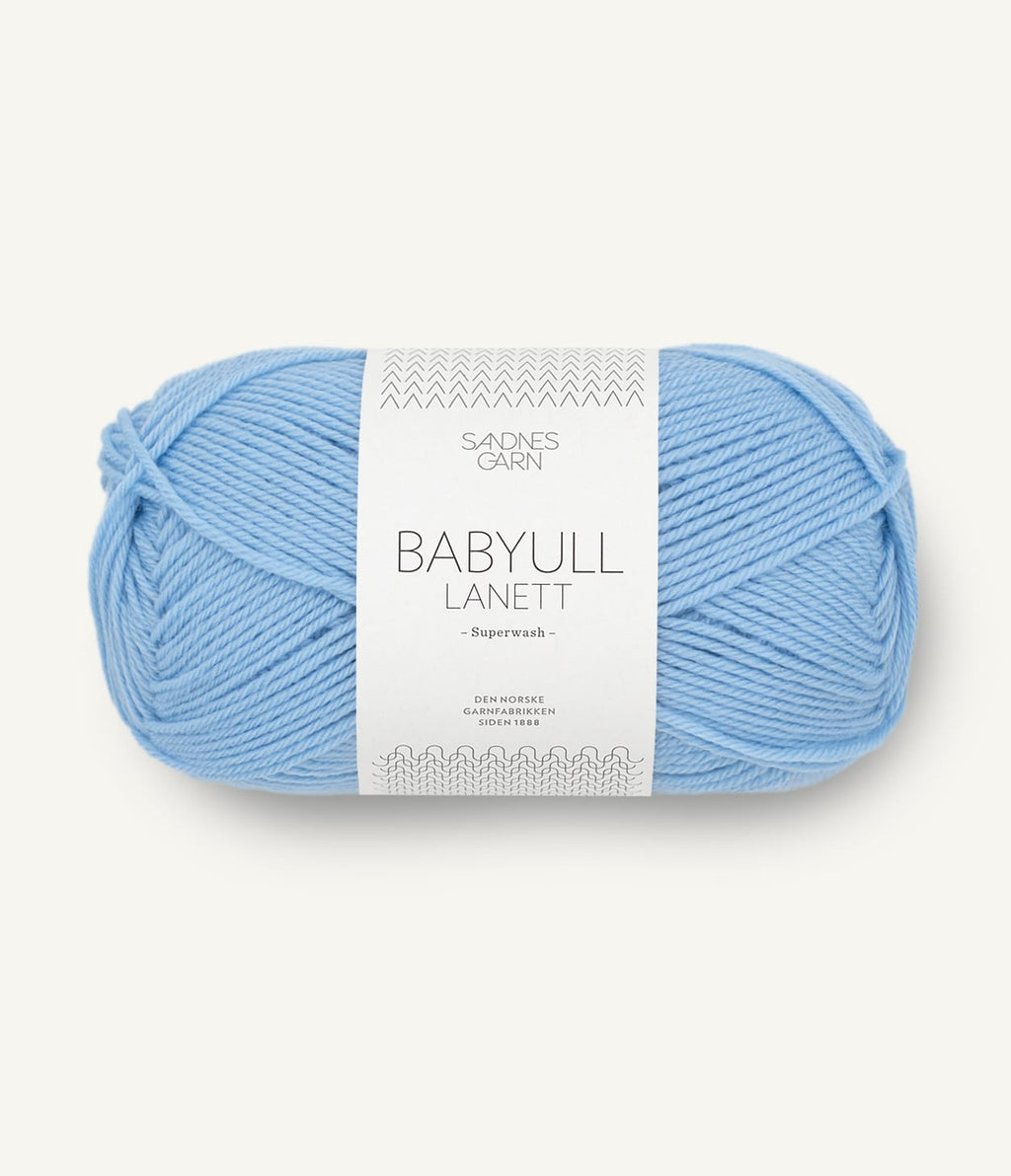 Strikkegarn "Sandnes Garn Babyull Lanett" (merinoull)