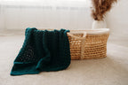Merinoullteppe «Forest Green»