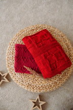 Merinoullteppe «Love of Hearts»