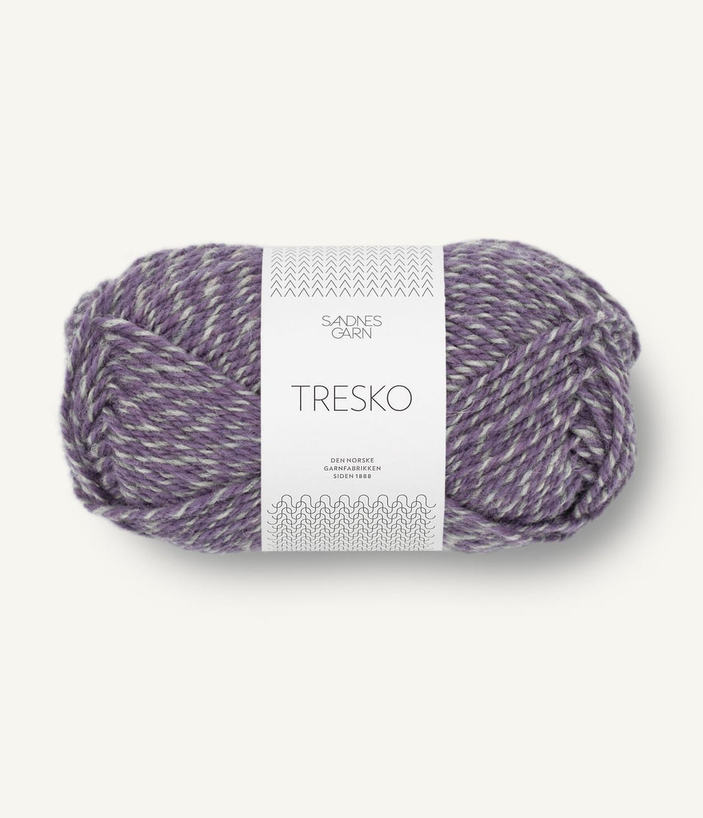 Strikkegarn "Sandnes Garn Tresko" (ull, nylon)