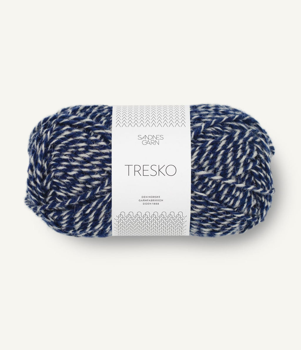 Strikkegarn "Sandnes Garn Tresko" (ull, nylon)