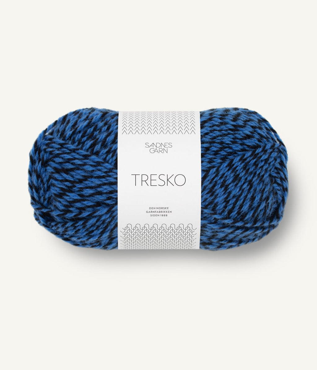 Strikkegarn "Sandnes Garn Tresko" (ull, nylon)
