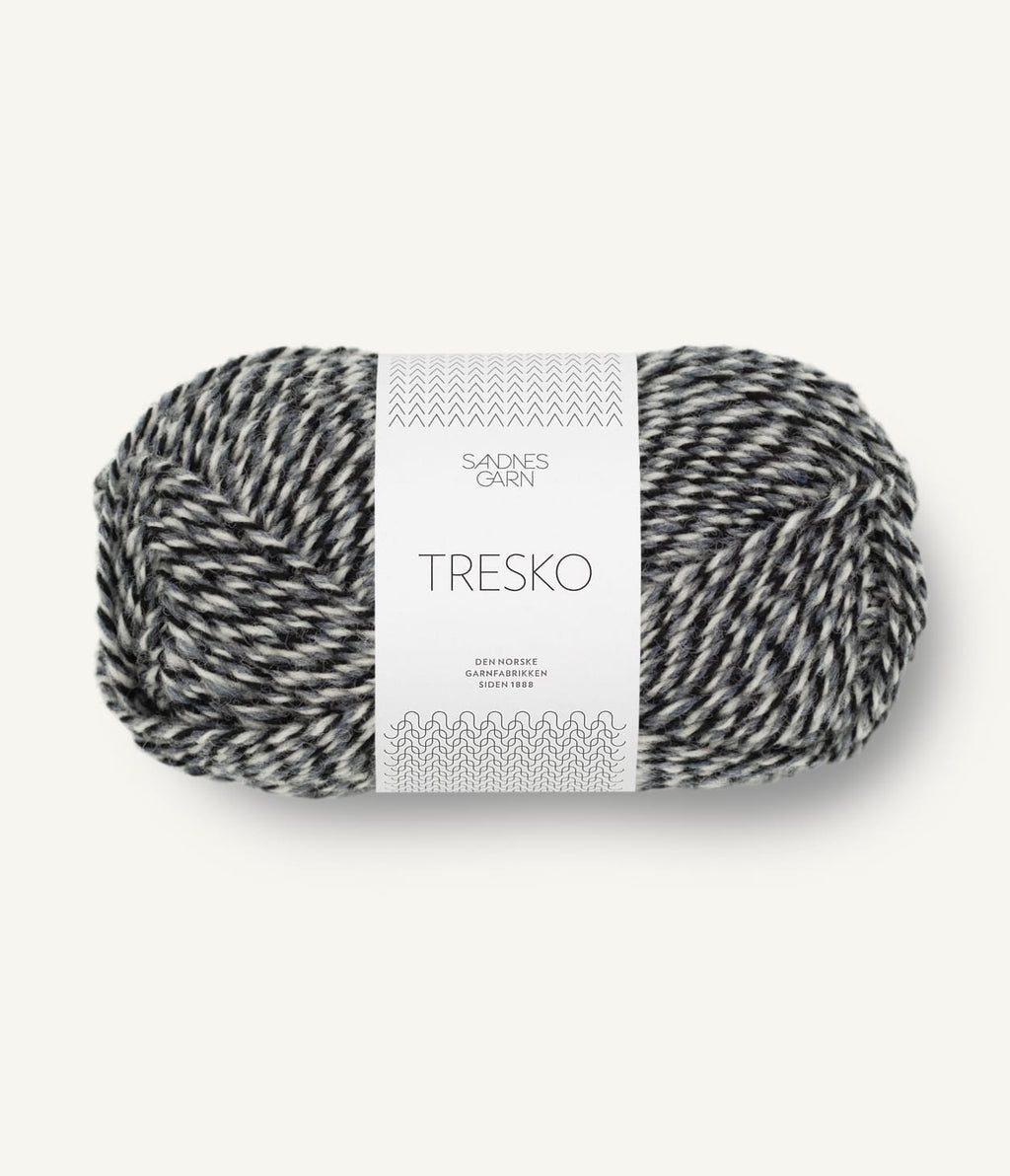 Strikkegarn "Sandnes Garn Tresko" (ull, nylon)
