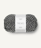 Strikkegarn "Sandnes Garn Tresko" (ull, nylon)