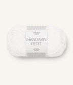 Strikkegarn "Sandnes Garn Mandarin Petite" (bomull)