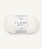 Strikkegarn "Sandnes Garn Mandarin Petite" (bomull)