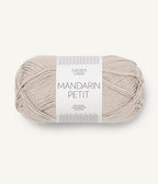 Strikkegarn "Sandnes Garn Mandarin Petite" (bomull)