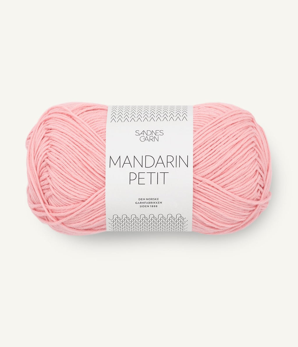 Strikkegarn "Sandnes Garn Mandarin Petite" (bomull)