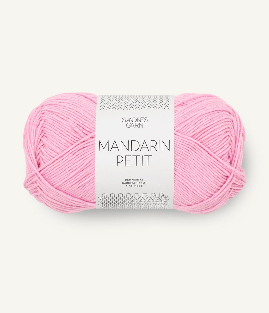 Strikkegarn "Sandnes Garn Mandarin Petite" (bomull)