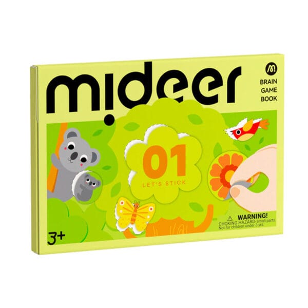 Aktivitetsbok med klistremerker