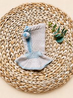 Merino Wool Baby Hat "Little Bear Warmth"