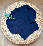 Medvilninis megztinis „Juoda klasika“