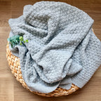 Merino Wool Blanket "Grey Classic"
