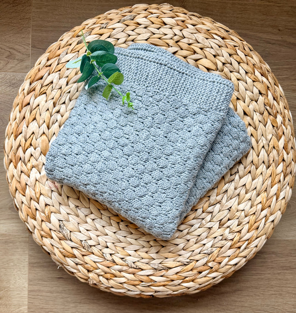 Merino Wool Blanket "Grey Classic"