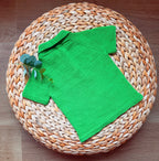 Medvilniniai marškinėliai „Žalia klasika“