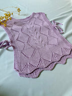 Håndlaget vest «Purple Cloud»