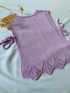 Håndlaget vest «Purple Cloud»
