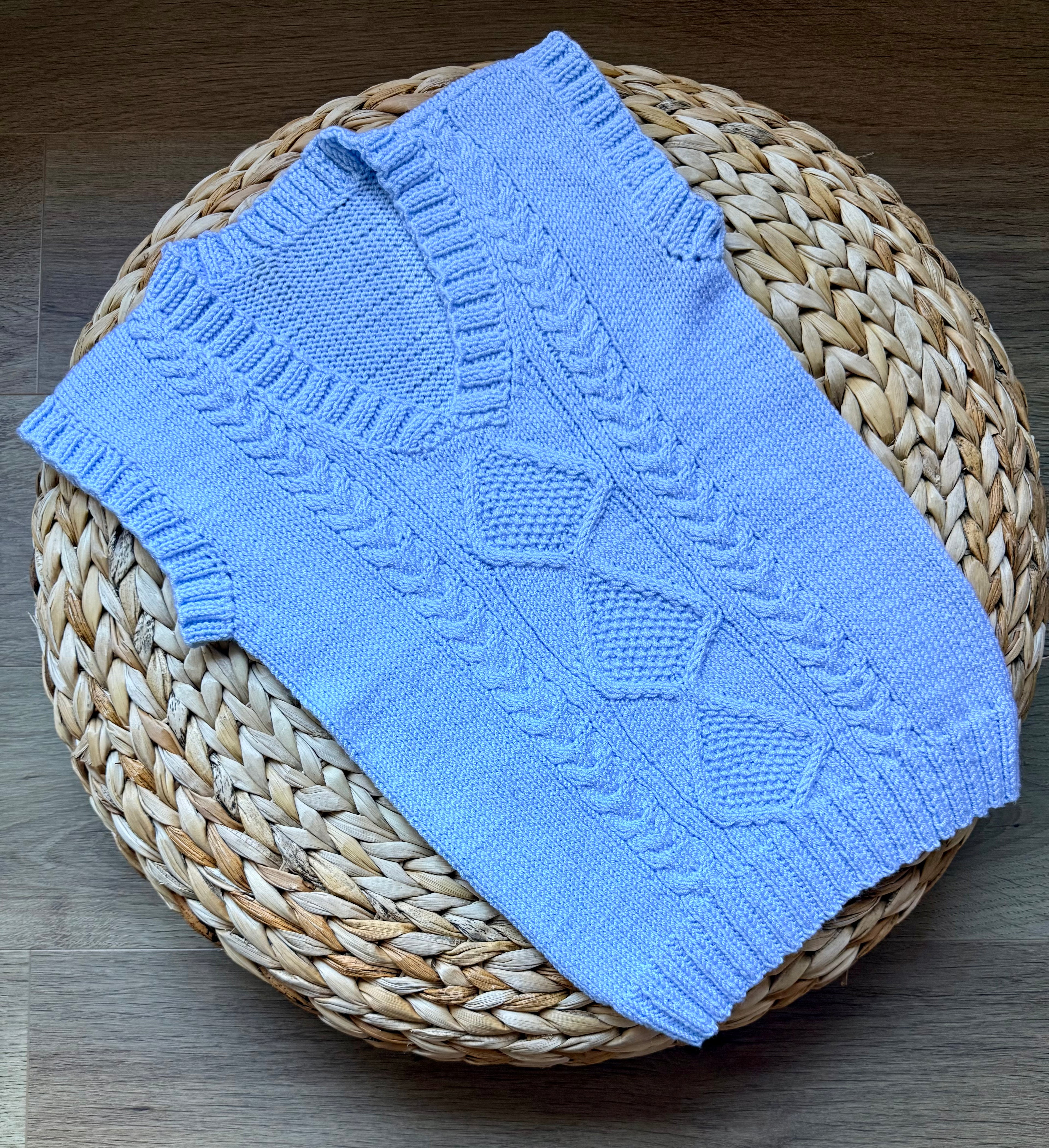 Liemenė berniukui "Dangiškas raštas"