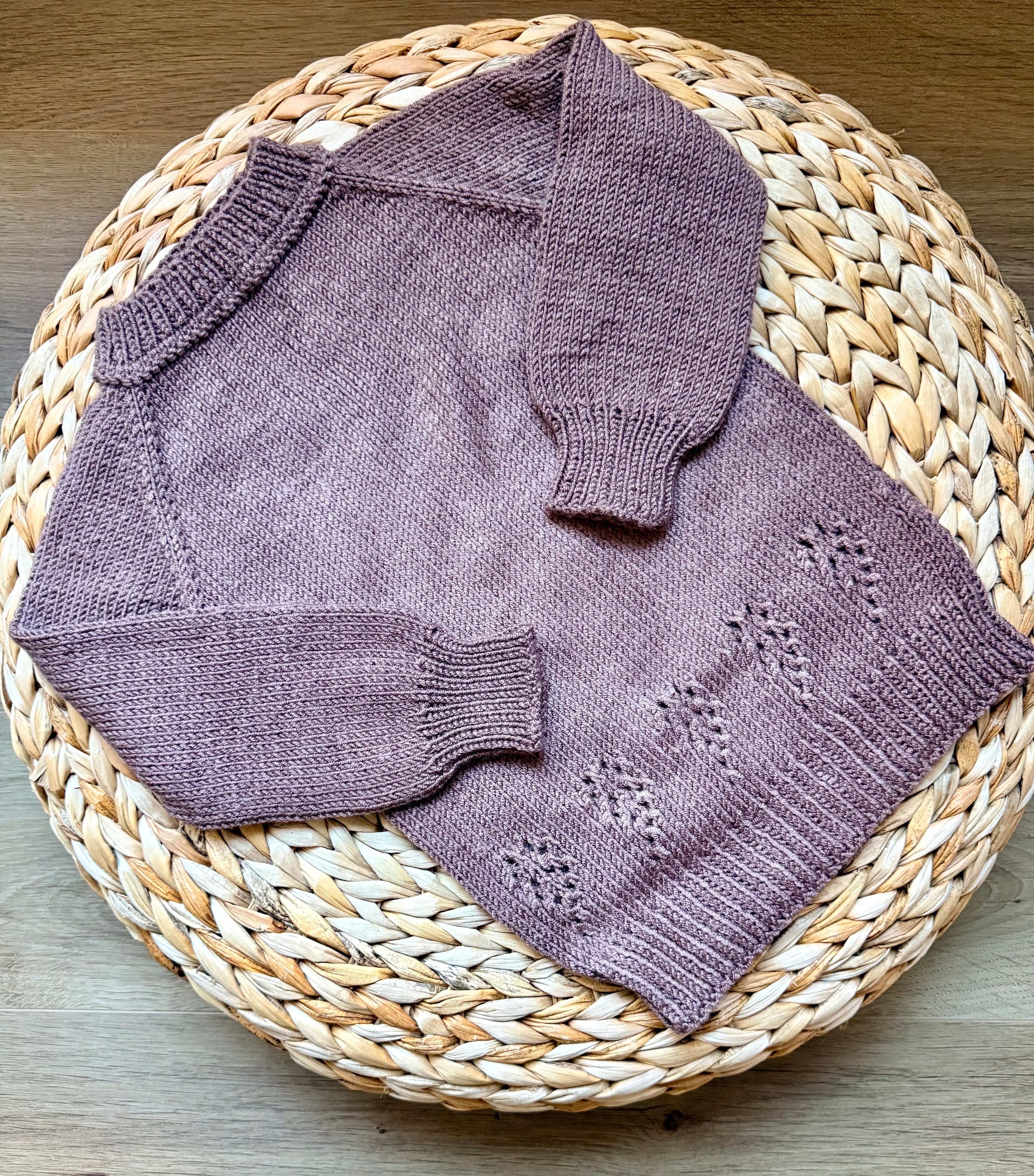 Vaikiškas megztukas "Rudens žiedai"