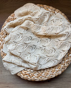 Merino vilnos pledas „Smėlio jaukumas“