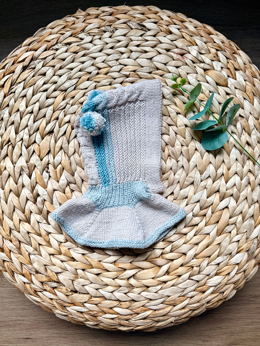 Merino wool hat "Teddy Bear Warmth"