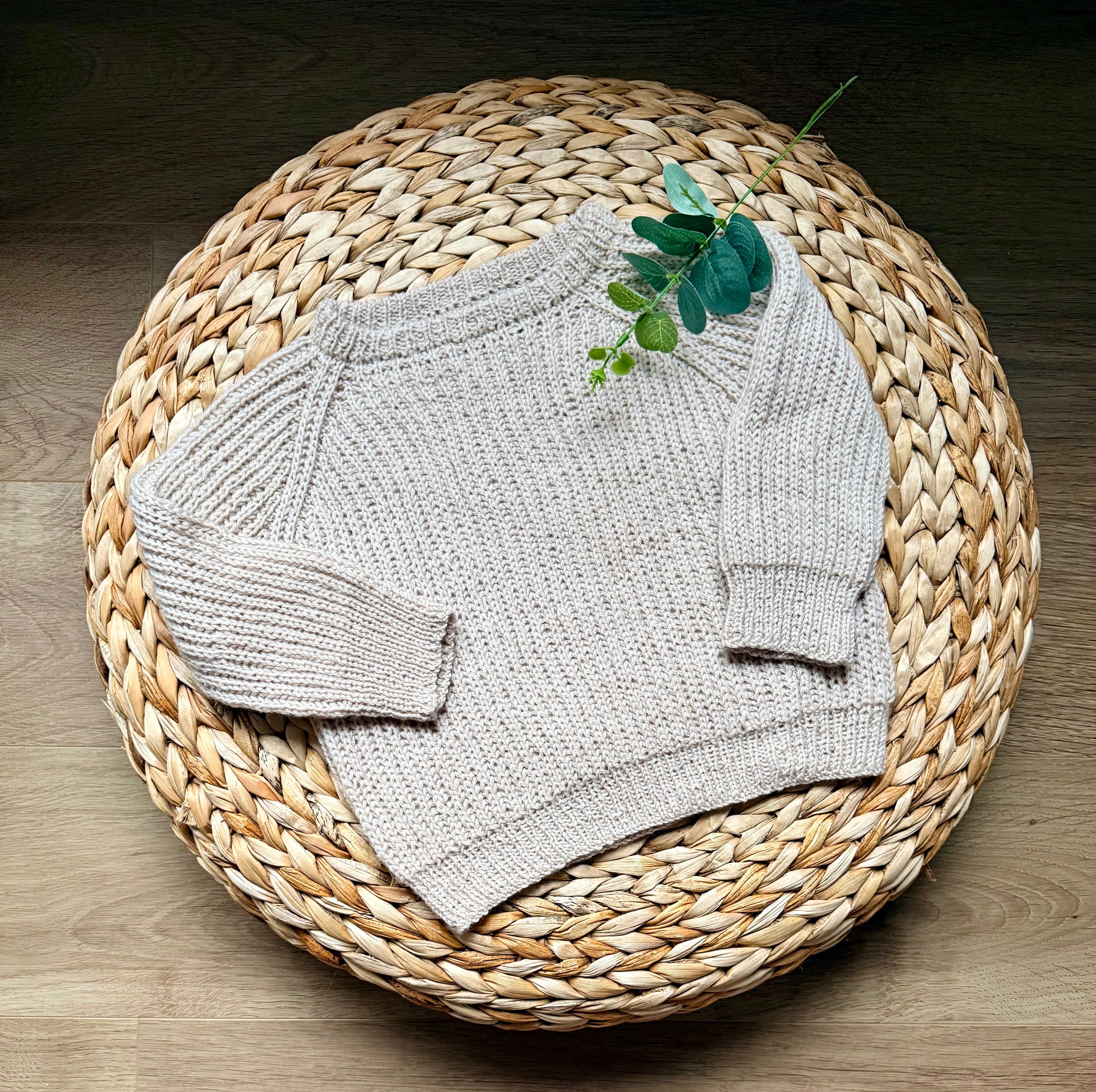 Vaikiškas megztukas "Smėlis"