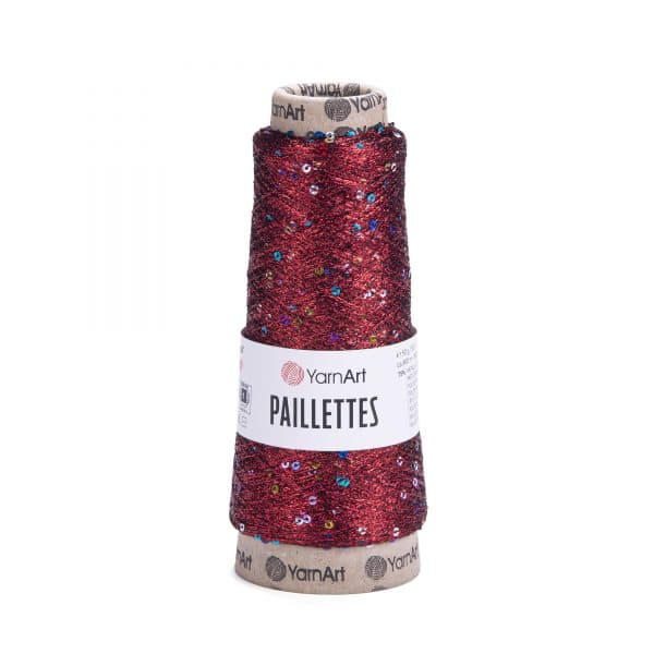 YarnArt Paillettes 8006 mezgimo siūlai