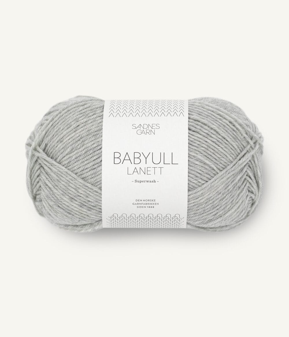 Mezgimo siūlai "Sandnes Garn Babyull Lanett" (merino vilna) - Image 4