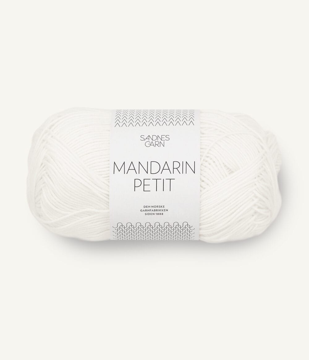 Mezgimo siūlai "Sandnes Garn Mandarin Petite" (medvilnė) - Image 6