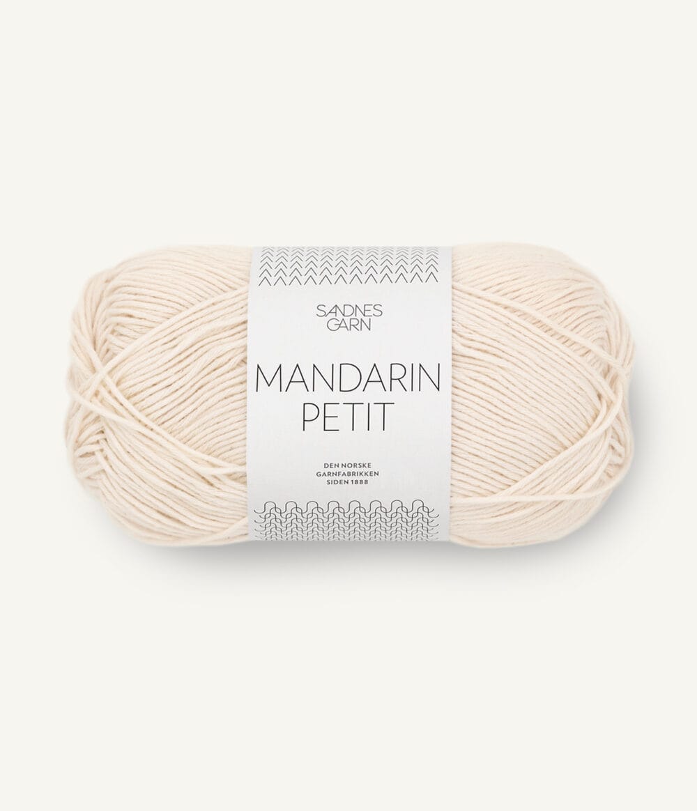 Mezgimo siūlai "Sandnes Garn Mandarin Petite" (medvilnė) - Image 3