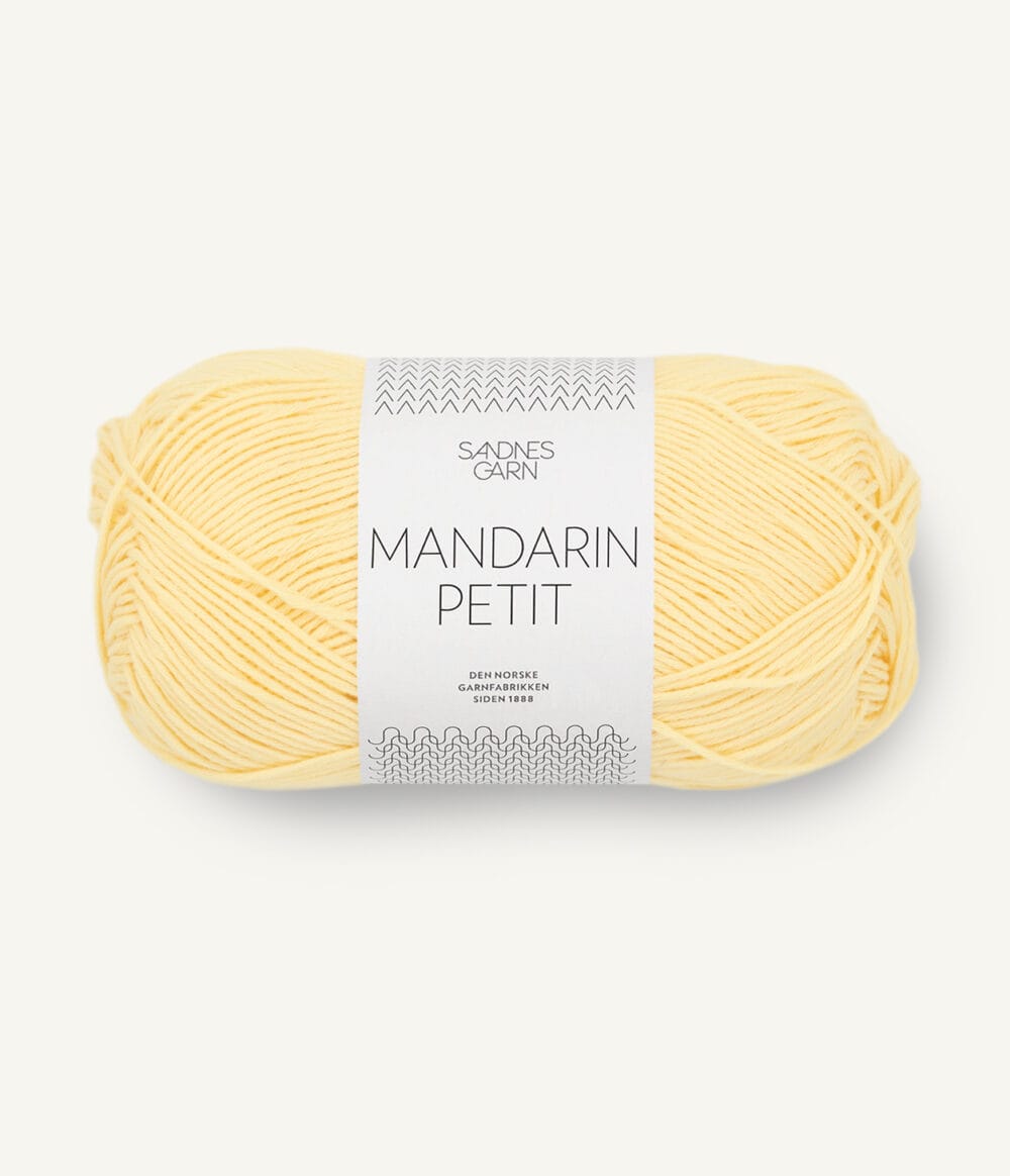 Mezgimo siūlai "Sandnes Garn Mandarin Petite" (medvilnė) - Image 10