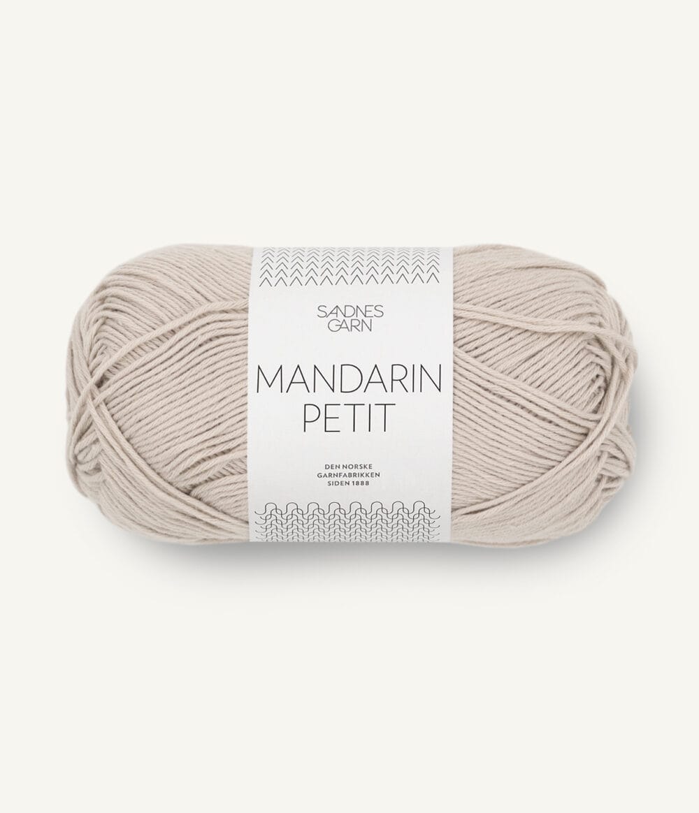 Mezgimo siūlai "Sandnes Garn Mandarin Petite" (medvilnė) - Image 11