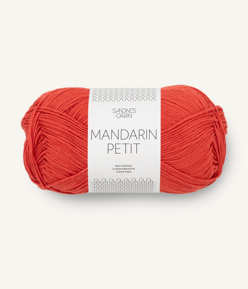 Mezgimo siūlai "Sandnes Garn Mandarin Petite" (medvilnė) - Image 13