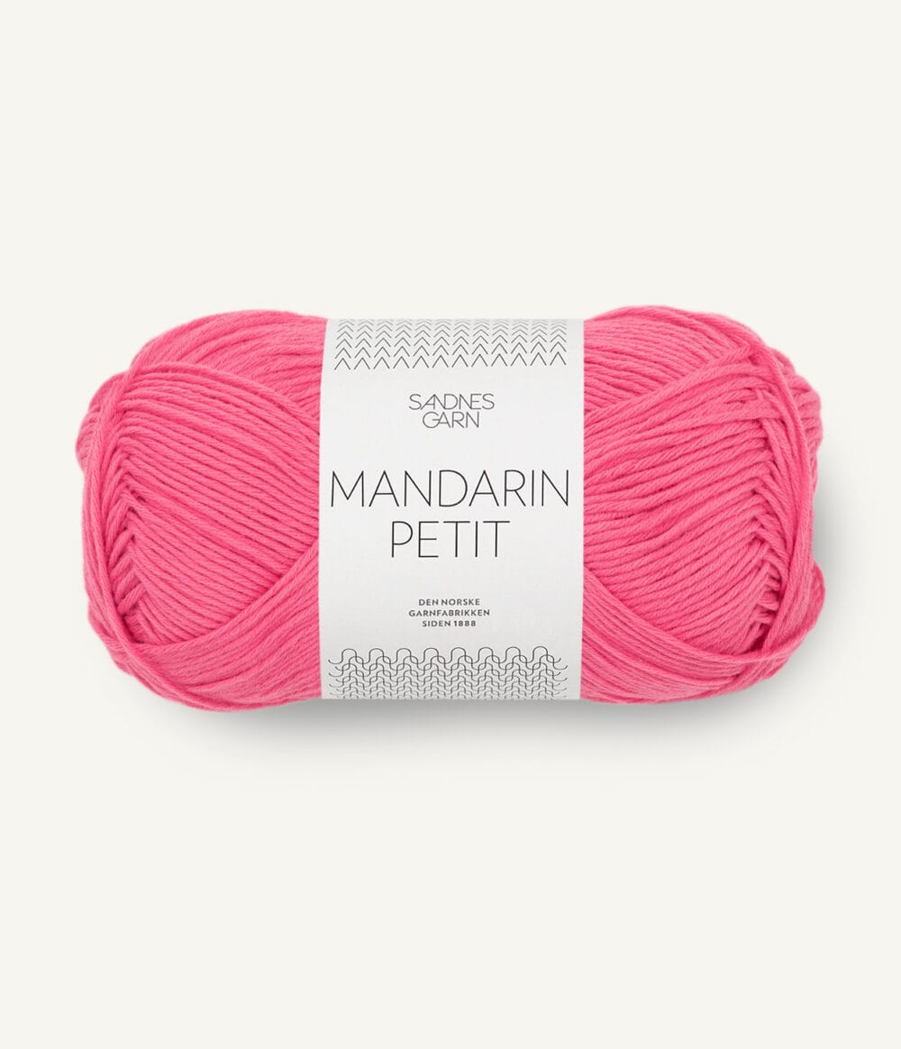 Mezgimo siūlai "Sandnes Garn Mandarin Petite" (medvilnė) - Image 5