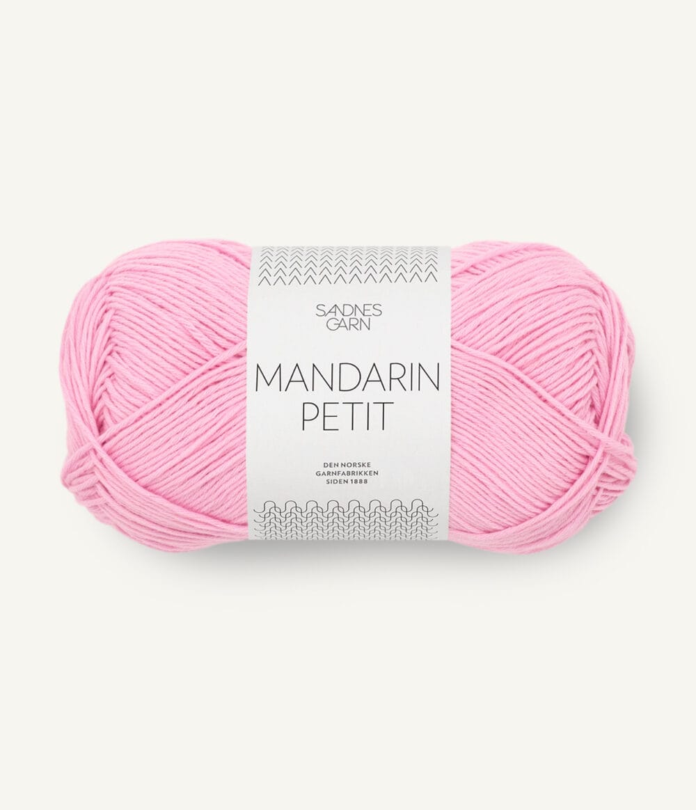 Mezgimo siūlai "Sandnes Garn Mandarin Petite" (medvilnė) - Image 8