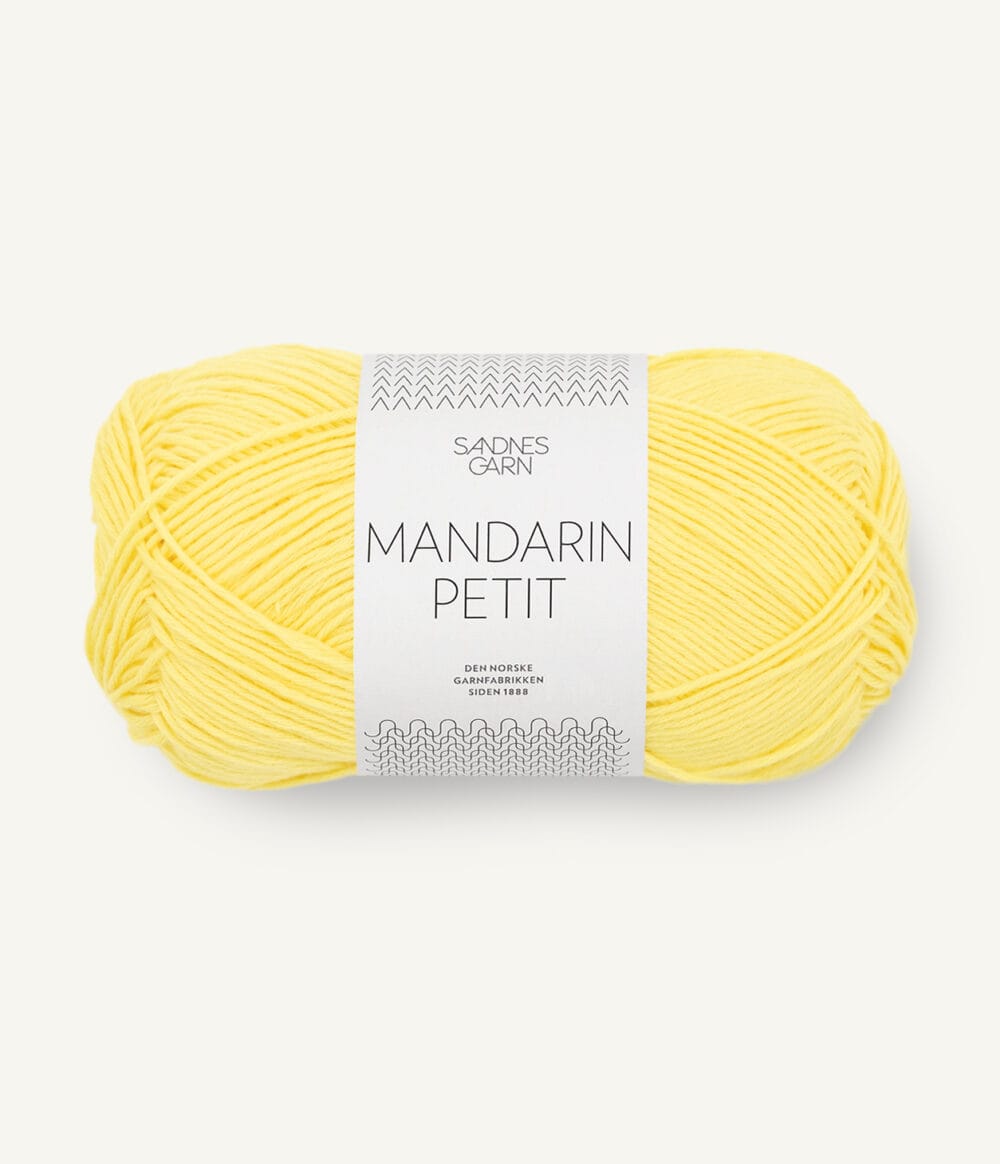 Mezgimo siūlai "Sandnes Garn Mandarin Petite" (medvilnė) - Image 12